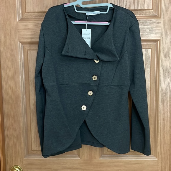🌻Meaneor Women Long Sleeve Single Breasted Work blazer - Picture 2 of 3
